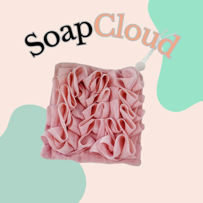 The SoapCloud 2-In-1 Loofah Sponge - Skin Care Bathing Tool