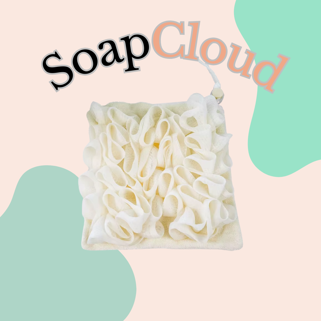 The SoapCloud 2-In-1 Loofah Sponge - Skin Care Bathing Tool